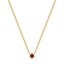 Empower solitaire necklace ruby