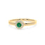 Iiluminate halo ring emerald