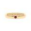 Courage single stone band ruby