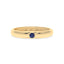 Courage single stone band sapphire