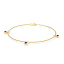Empower solitaire bracelet sapphire