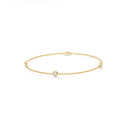 Fearless bezel bracelet diamond