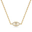 Protection evil eye necklace diamond