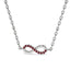 Achieve infinity necklace ruby