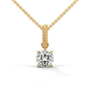 Strength rope necklace diamond