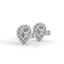 Dazzling Heart Earring Diamond