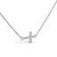 Divine cross necklace diamond