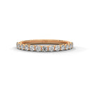 Calm half eternity band diamond