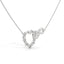 Affinity Heart Necklace Diamond