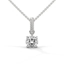 Strength rope necklace diamond