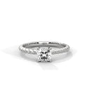 Strength rope ring diamond
