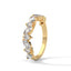 Everlush marquise round shape diamond ring