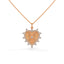 Eternal Heart Necklace Diamond