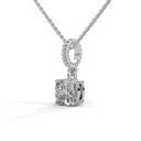 Strength rope necklace diamond