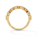 Everlush marquise round shape diamond ring