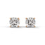 Strength 1ct cushion cut studs diamond