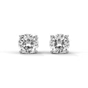 Strength 1ct cushion cut studs diamond