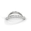 Unity wave ring diamond