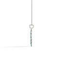 Eternal Heart Necklace Emerald