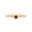 Fearless bezel ring ruby