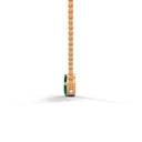 Confident marquise necklace emerald