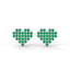 Super Mario Earrings Emerald