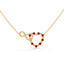 Affinity Heart Necklace Ruby