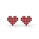 Super Mario Earrings Ruby