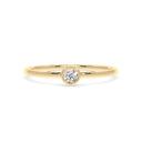 Fearless bezel ring diamond