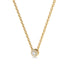 Iiluminate halo necklace diamond