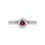 Iiluminate halo ring ruby