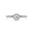 Iiluminate halo ring diamond