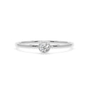 Fearless bezel ring diamond