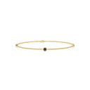 Fearless bezel bracelet sapphire