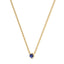 Empower solitaire necklace sapphire