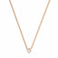 Empower solitaire necklace diamond