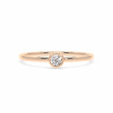 Fearless bezel ring diamond