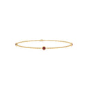 Fearless bezel bracelet ruby