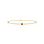 Fearless bezel bracelet ruby