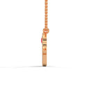 Power hamsa necklace ruby