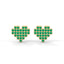 Super Mario Earrings Emerald