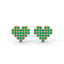 Super Mario Earrings Emerald