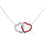 TwinFlame Necklace Ruby