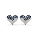 Enchanted Heart Earring Sapphire