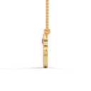 Power hamsa necklace ruby