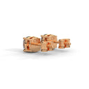 Strength 1ct cushion cut studs diamond