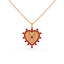 Eternal Heart Necklace Ruby