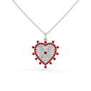Eternal Heart Necklace Ruby