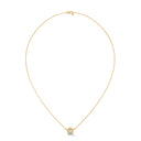 Gracious round cut diamond pendant
