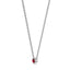 Empower solitaire necklace ruby